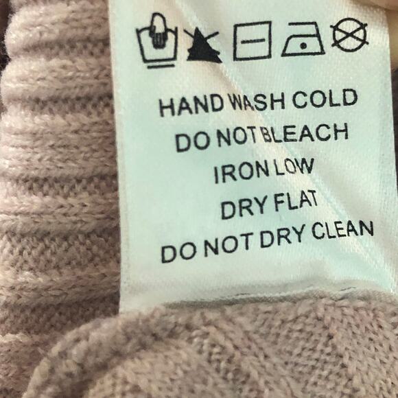 IRIS Dolman Sleeve Pink Pullover Sweater M - Picture 11 of 12